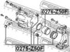 NISSA 41121CA000 Piston, brake caliper